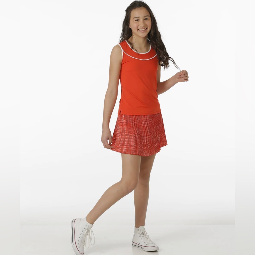 Garb Buffy Red Golf Skort Size 7/8